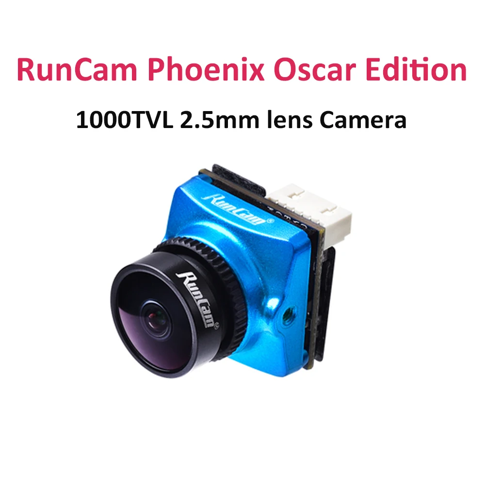 RunCam Phoenix Oscar Edition 1000TVL FPV Camera 2.5mm Lens 1/3&quot 120dB WDR Sensor NTSC / PAL Switchable for Racing Drone | Игрушки и