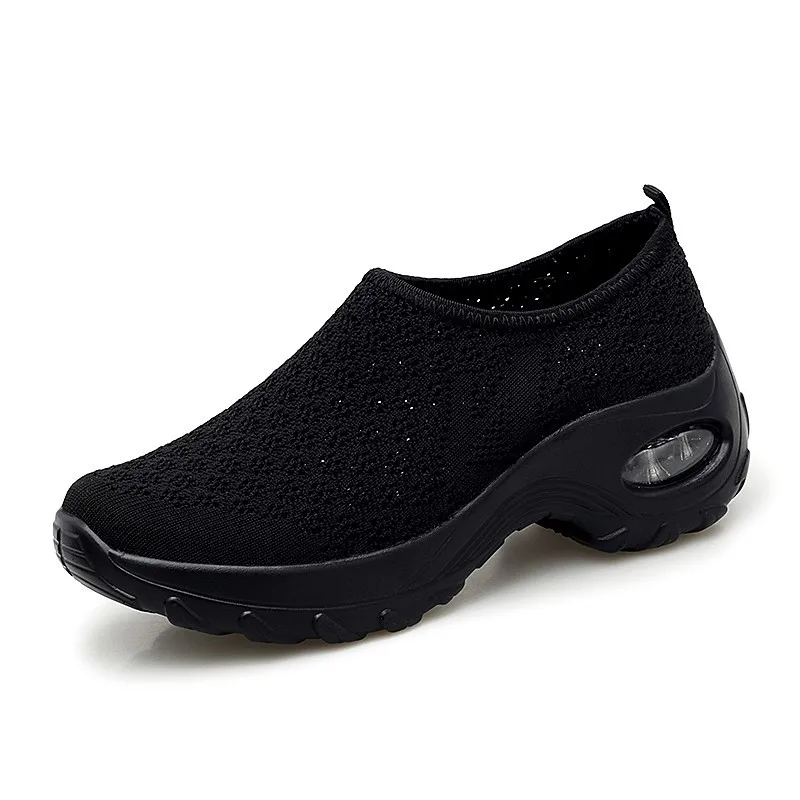 78black sneakers Женская обувь для тенниса; летние дышащие кроссовки; цветная женская спортивная обувь; женские кроссовки на платформе с закрытым носком; Zapatos De Mujer - Цвет: 78black sneakers