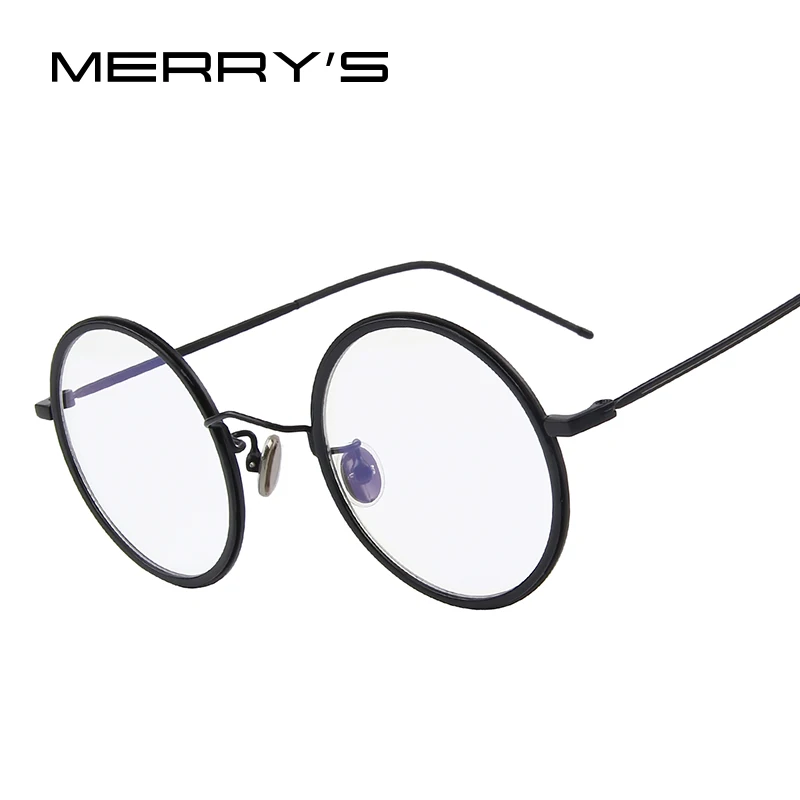 

Женские/мужские классические очки merry's S8109, круглые оправы для очков