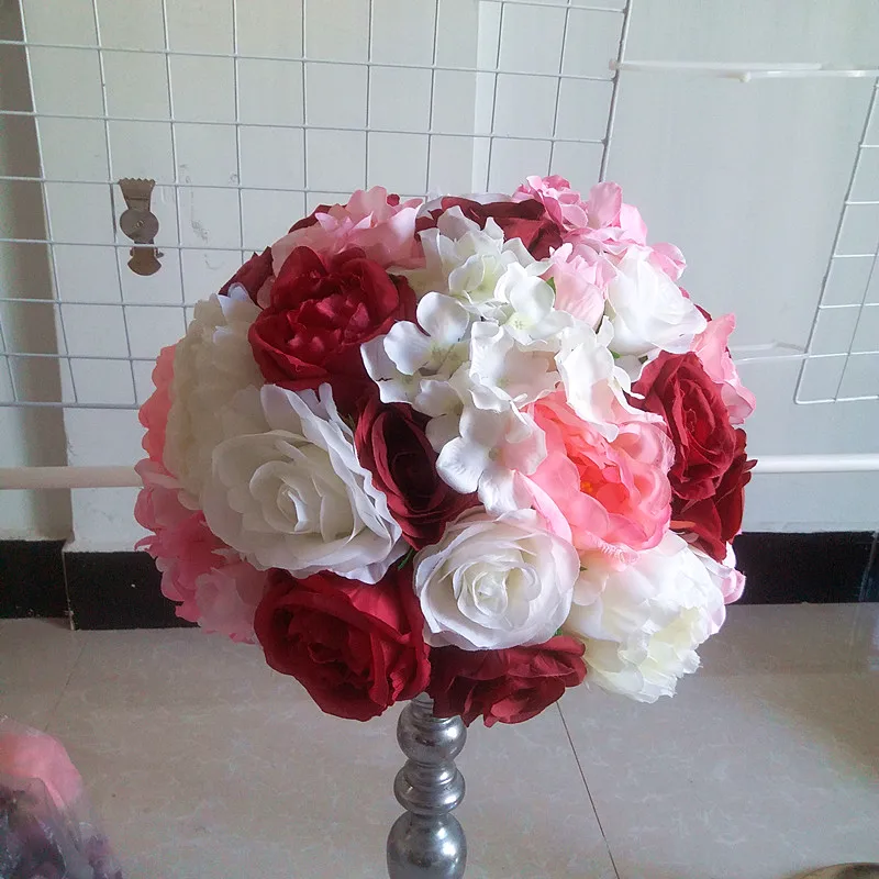 

SPR wedding table centerpiece flower ball arrangment artificial rose 10pcs/lot flower arch flower for event occasion