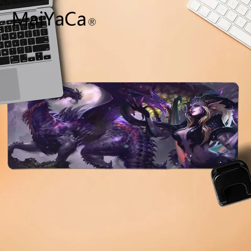 MaiYaCa в запасе Zyra индивидуальный игровой коврик для мыши для ноутбука большой коврик для мыши ПК компьютерный коврик