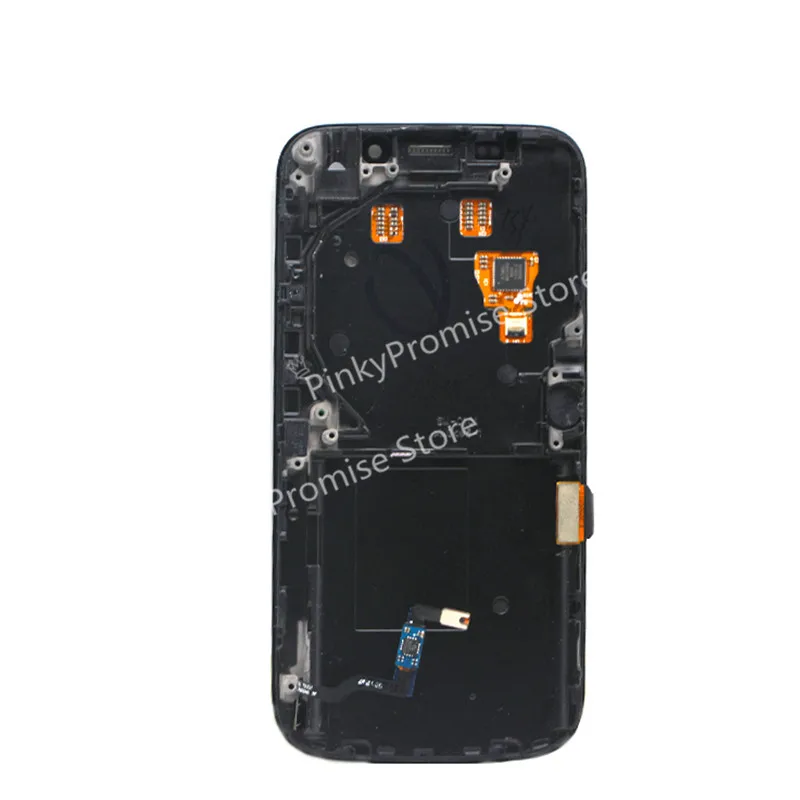 Для samsung Сенсорный экран для samsung Galaxy S4 SIV ZOOM C101 ЖК-дисплей с рамкой дисплей кодирующий преобразователь сенсорного экрана в сборе синий