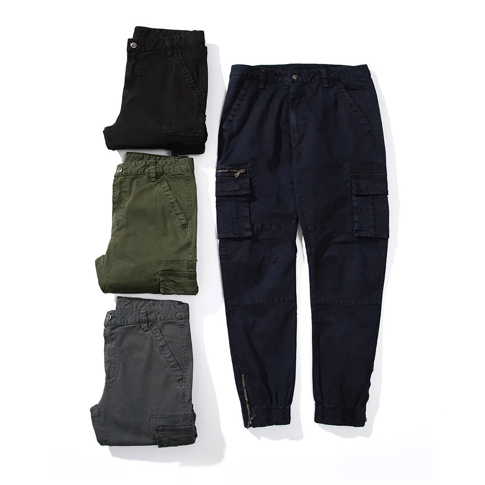 Новые Брендовые мужские мешковатые брюки-карго в стиле ретро бархатные брюки для