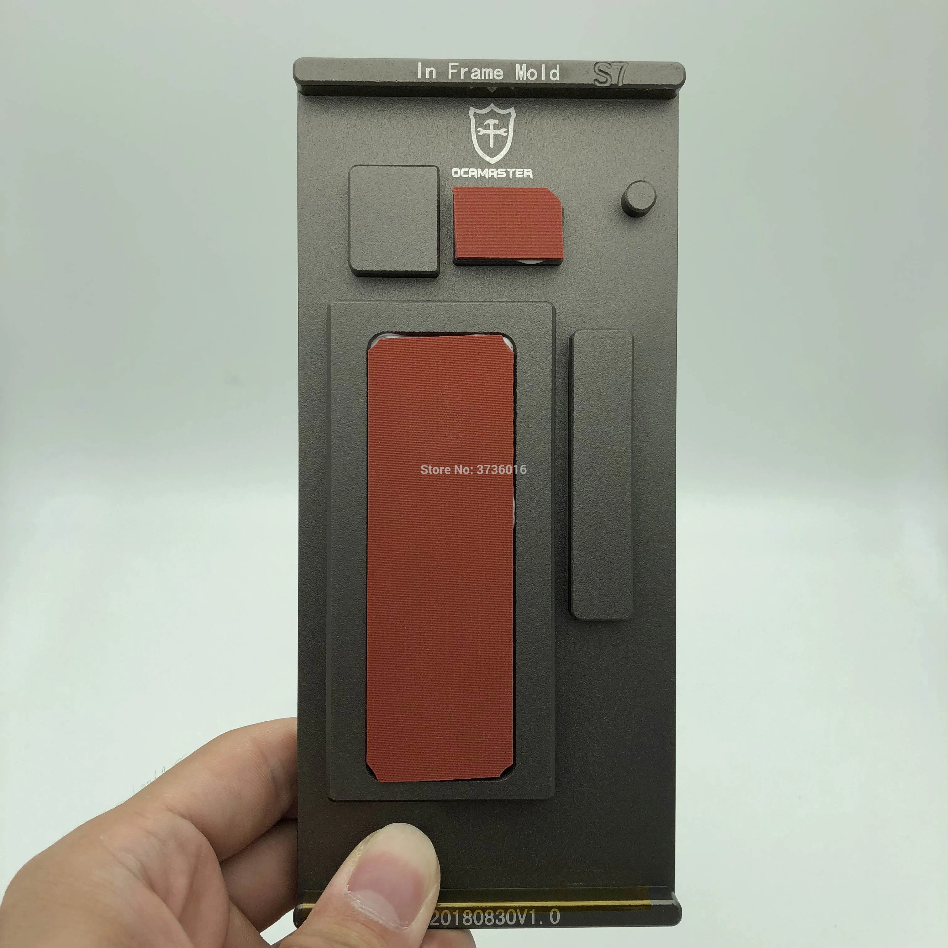 OCA MASTER Universal in frame laminating mold For samsung S8 plus s9 plus NOTE 8 9 lcd touch screen glass inframe mold