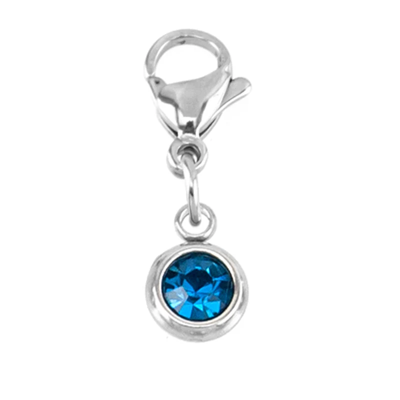 Серьги-подвески Risul из нержавеющей стали 12 шт./лот смешанные камни зодиакального