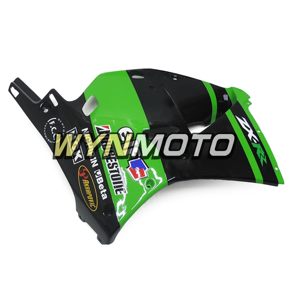 Зеленый черный Пламя полный ABS Обтекатели для Кавасаки ZXR250 1991-1997 92 93 95 96 Мотоцикл Обтекатели наборы Cowlings
