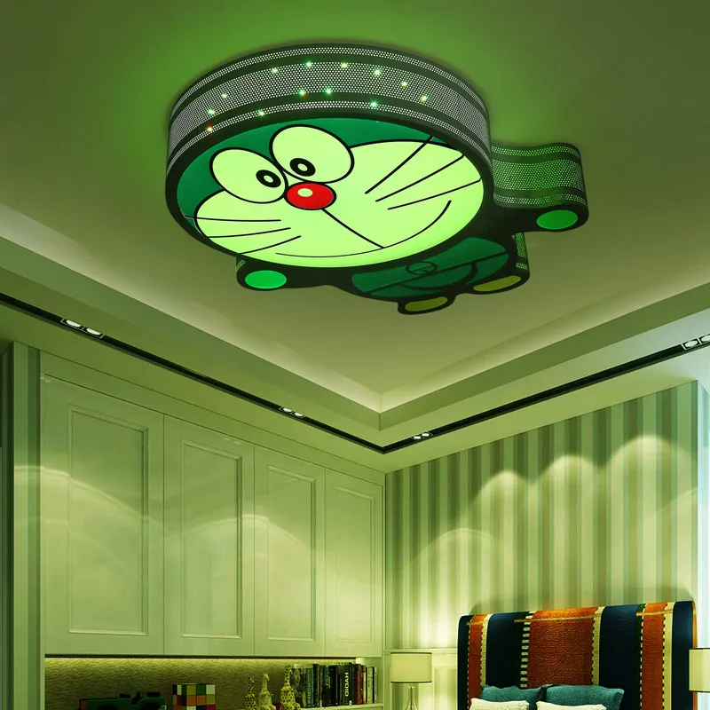 

New RGB Dimmable ceiling light fixture with speaker phone Bluetooth control cat shape dome ceiling lamps for Child Bedroom
