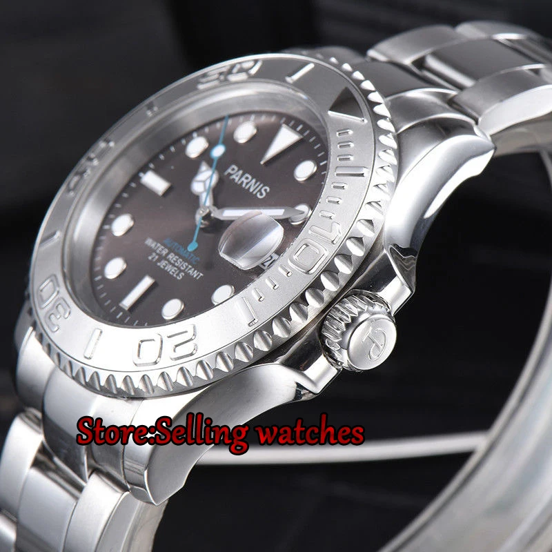 Мужские часы из нержавеющей стали с сапфировым стеклом 41 мм|watch men|watch men watchwatch watch |