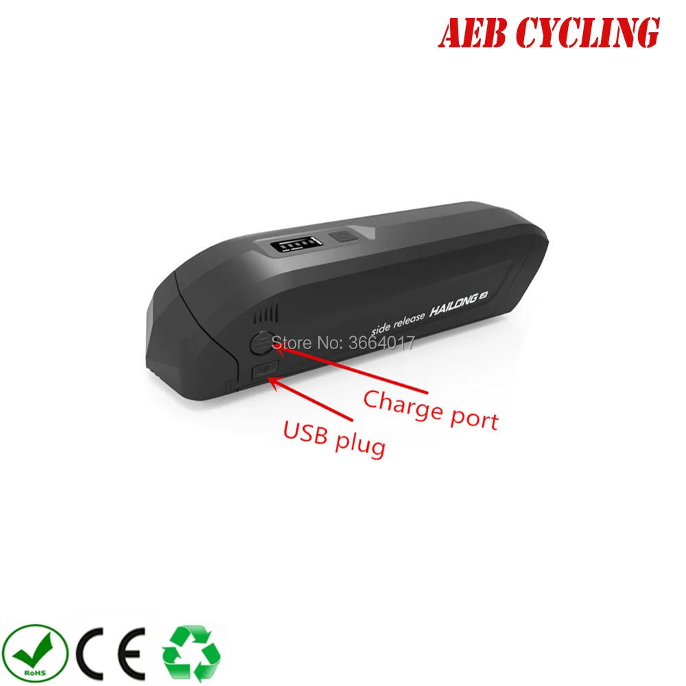 Пластиковый чехол Hailong-2 вниз трубка ebike чехол для батареи 40 шт 18650 ячеек ebike чехол с акулой для городского велосипеда
