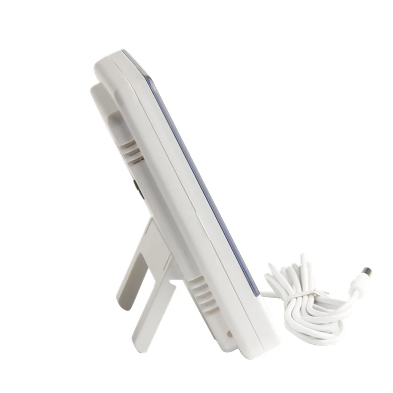 Цифровой термометр с гигрометром электронный ЖК-дисплей будильник Погодная