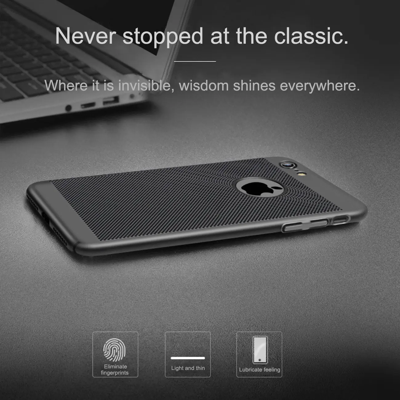 Ультратонкий Твердый Цветной Матовый Жесткий Чехол для iPhone SE 5S 5 6 6s 7 8 Plus |