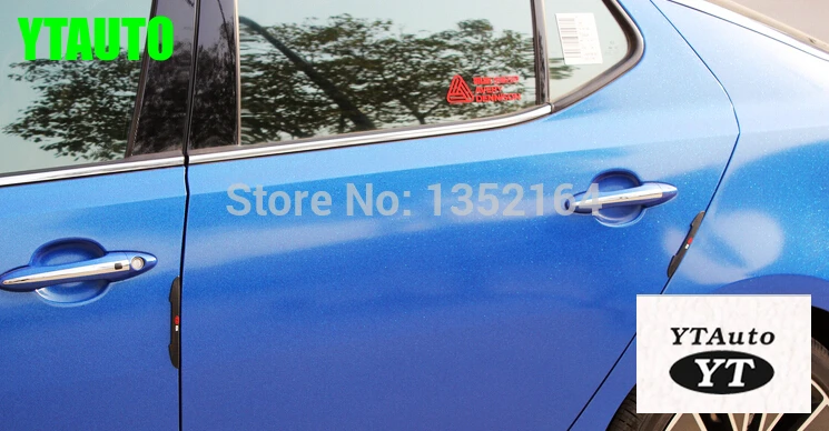 Стикер для автомобильной двери kia k2 RIO forte ceed sportage защитная молдинги 4 шт./лот