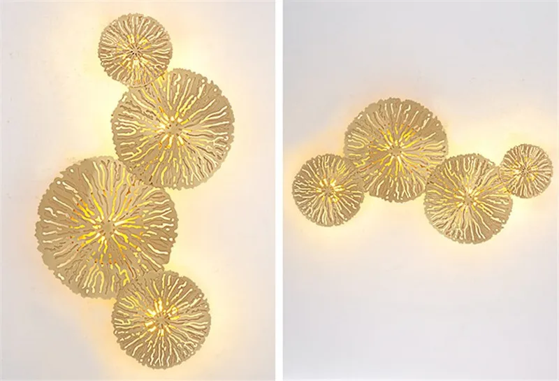 Современные металлические светодиодные Настенные светильники потолочные из