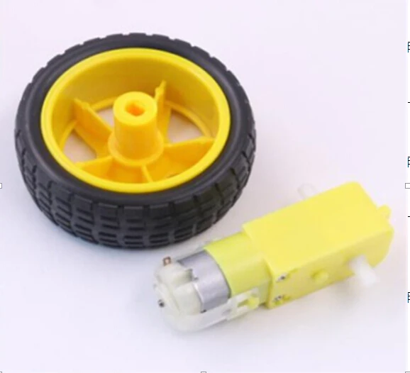 Колесо и двигатель постоянного тока 3в 8в для Arduino Smart Car DIY/мотор с колесным роботом