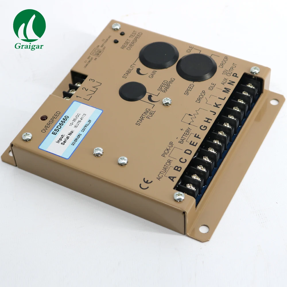 Новый блок управления скоростью генератора ESD5550 12/24 стандартных систем |