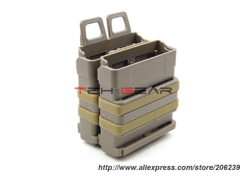 Быстрая полимерная сумка для магазина FMA 7 62 Mags BK DE FG(SKU12050179) | Спорт и развлечения
