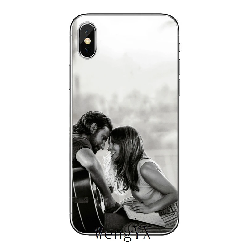 Звезда Born Lady Gaga тонкий, из ТПУ, мягкий чехол для телефона для Apple IPhone X XR XS Max 8 7 6s 6 plus SE 5s 5c 5 4s 4