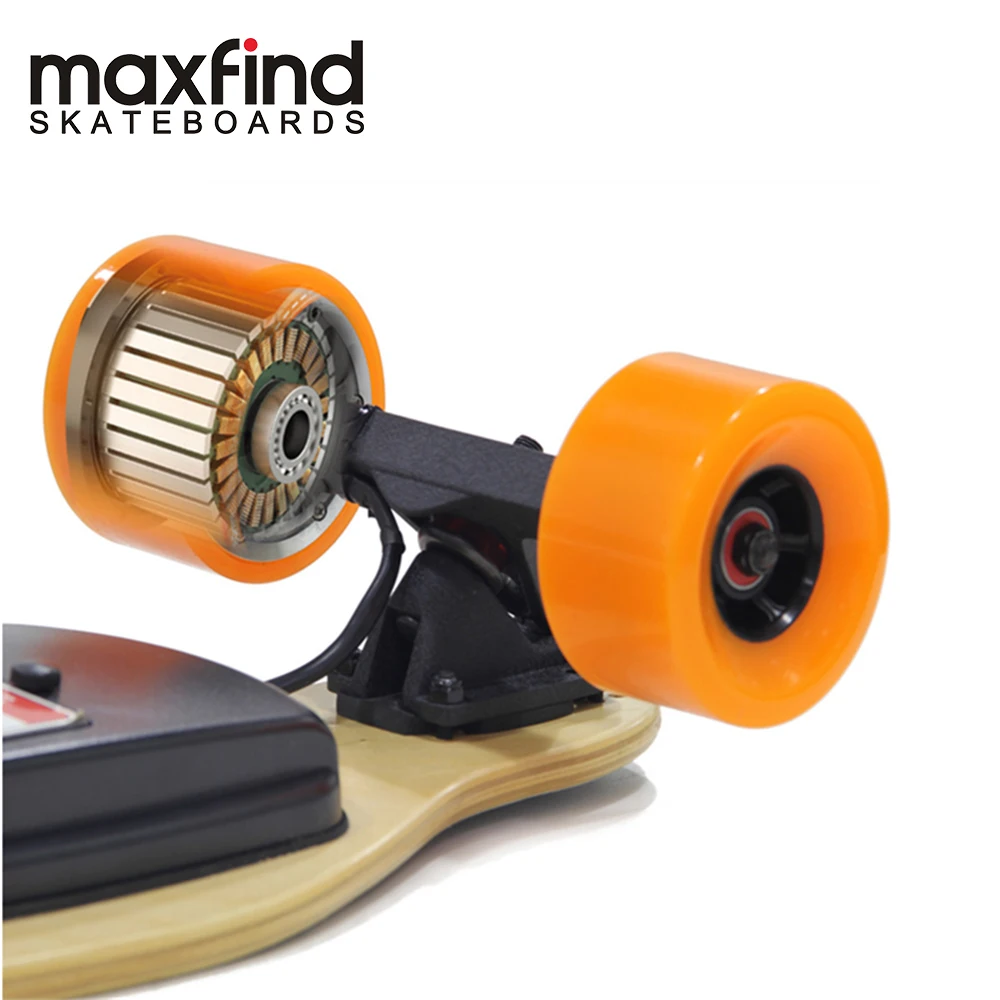 Maxfind 90 мм Электрический скейтборд HighSpeed Drive бесщеточный концентратор мотор 500 Вт