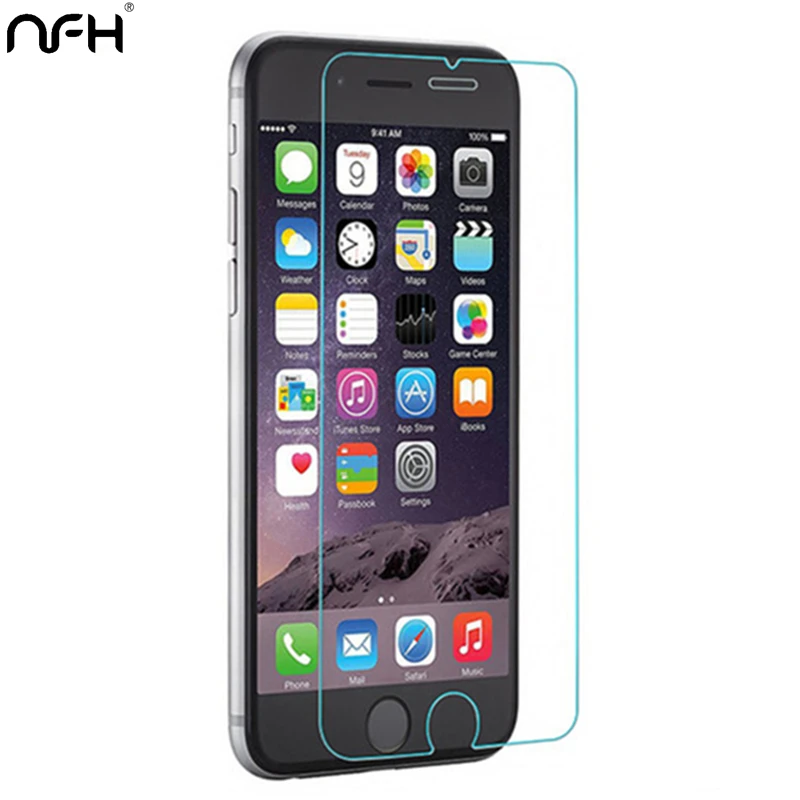 10 шт много защитный чехол с закаленным стеклом для iPhone 6 6 S Защита экрана стекло 5 шт Жесткий чехол пленка для iPhone 6 S 4,7"