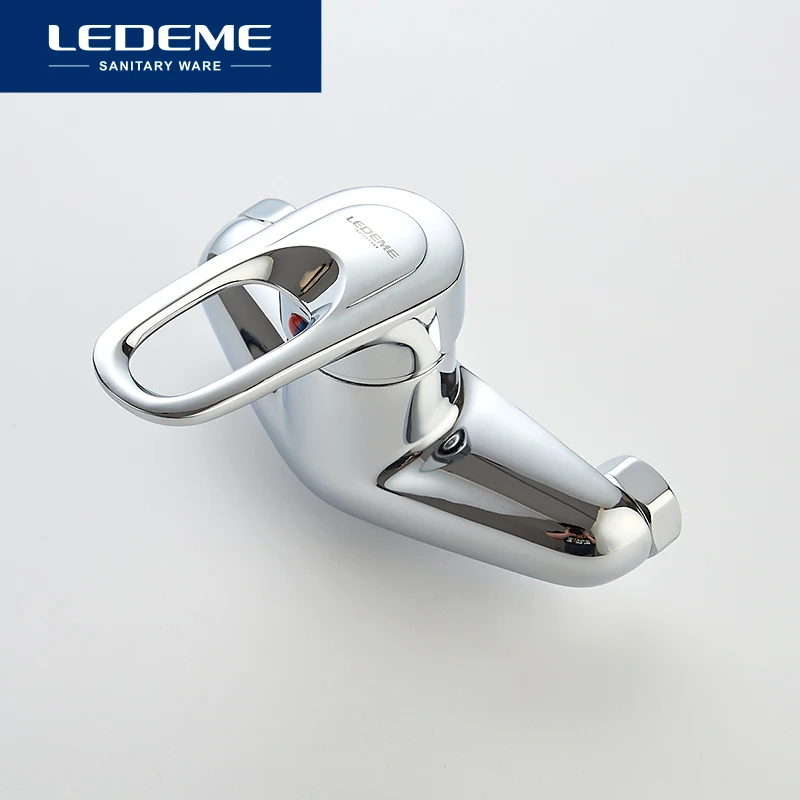 LEDEME Смеситель для душ. кабины латунь Цвет: хром L2004|Смесители ванны| |