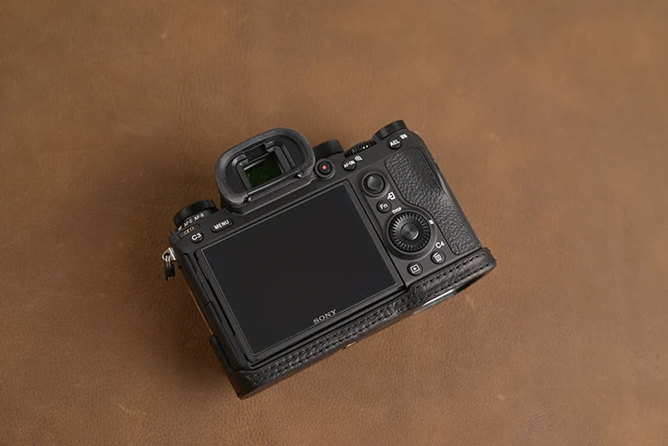 Чехол для Камеры AYdgcam из натуральной кожи сумка ручной работы Половина корпуса