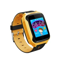kids smart watch phone girls boys touch screen gps tracker camera with sim card slot remote voice monitoring calls sos alarm