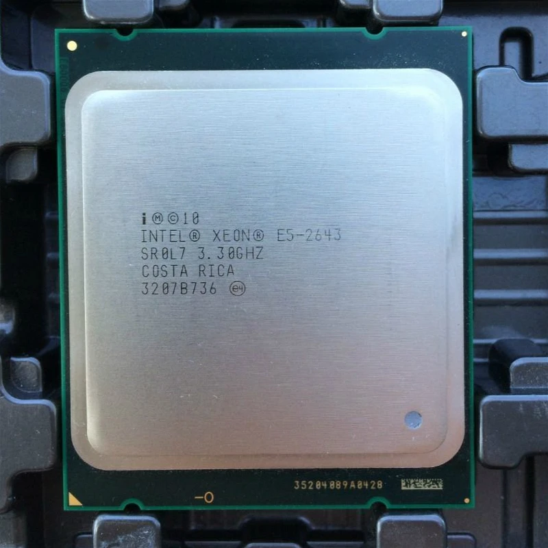 Процессор Intel Xeon E5 2643 4 ядерный 3 30 ГГц LGA 2011|Процессоры| |
