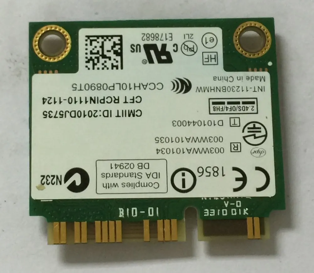 Intel Centrino Wireless N 1030 11230BNHMW WiFi 150M + Bluetooth BT 3 0 комбинированная карта|wifi 150m|intel centrinowifi