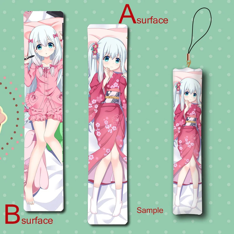 Eromanga Sensei Izumi Sagiri милый аниме мини дакимакура искусственное украшение ремешок для
