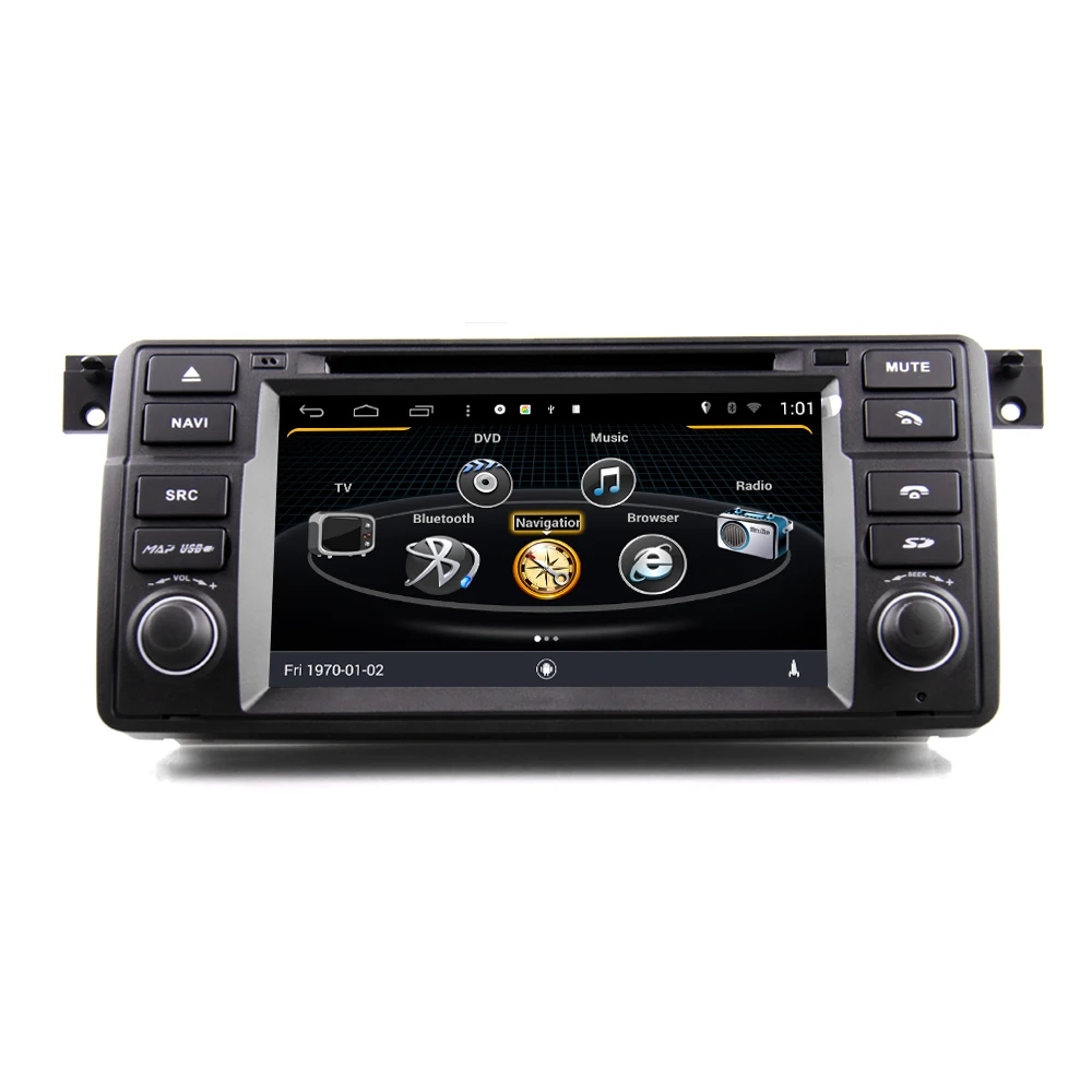 Quad Core S160 1DIN Android 4.4.4 Автомобиля DVD gps для BMW 3 Серии E46 M3 1024*600 С Сенсорным Экраном
