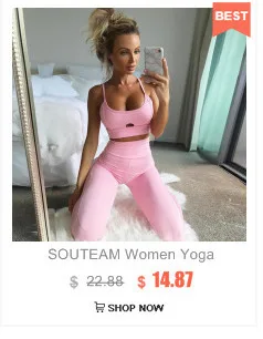 SOUTEAM, женский комплект для йоги, с буквенным принтом, короткий рукав, комбинезон с завышенной талией, костюм для бега, фитнеса, спортивный костюм, женская спортивная одежда