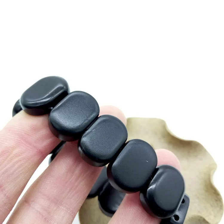 Браслет энергии здоровья из черного камня Бянь/лечение выпадения волос