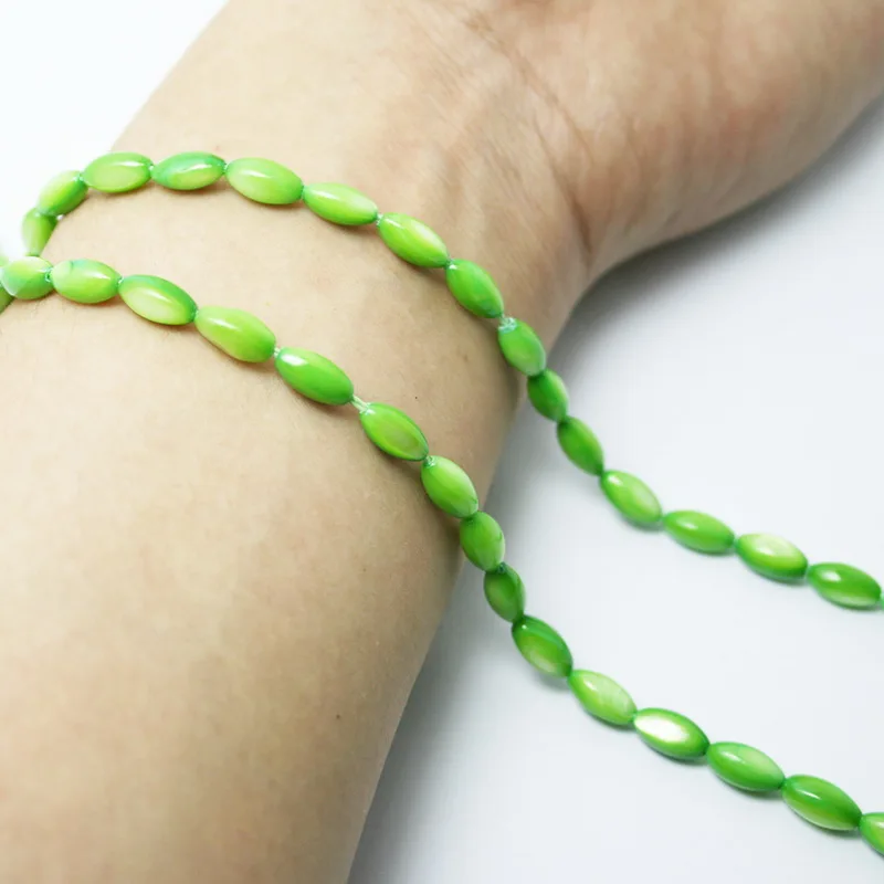 Бусины из натуральных раковин бусины с шваброй 5*10 мм для изготовления ювелирных