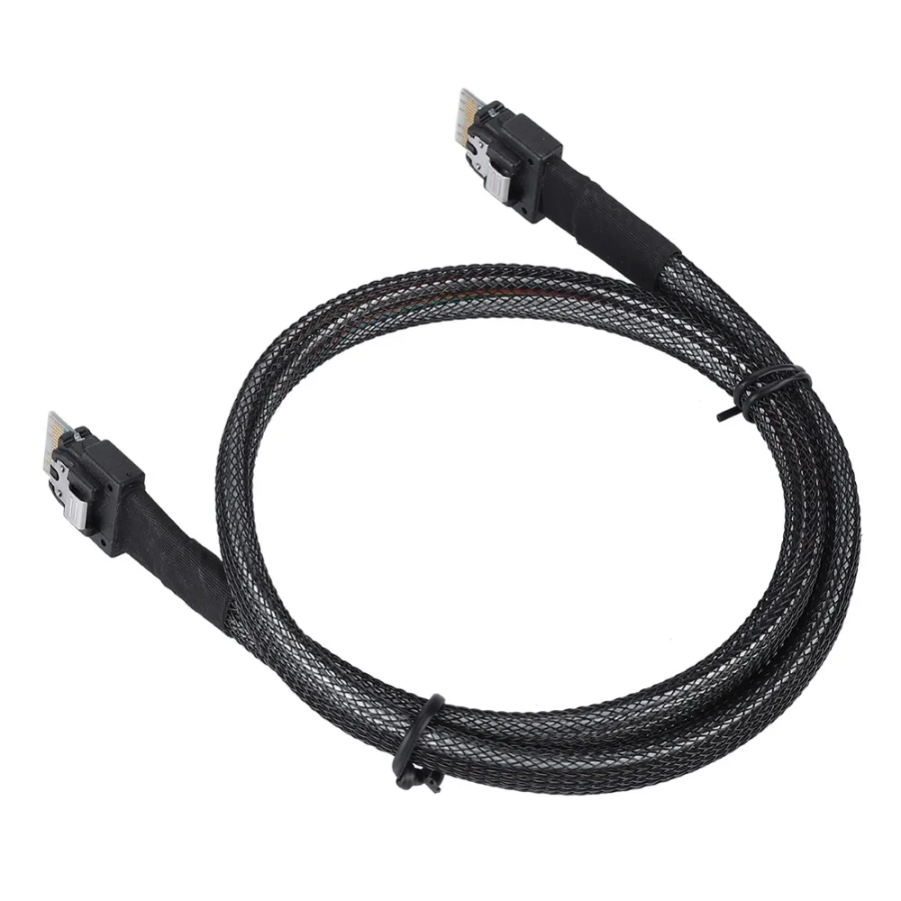 Cabledeconn SAS 38P SFF-8654 серверный жесткий диск HDD кабель для передачи данных 0 5 м-1 м |