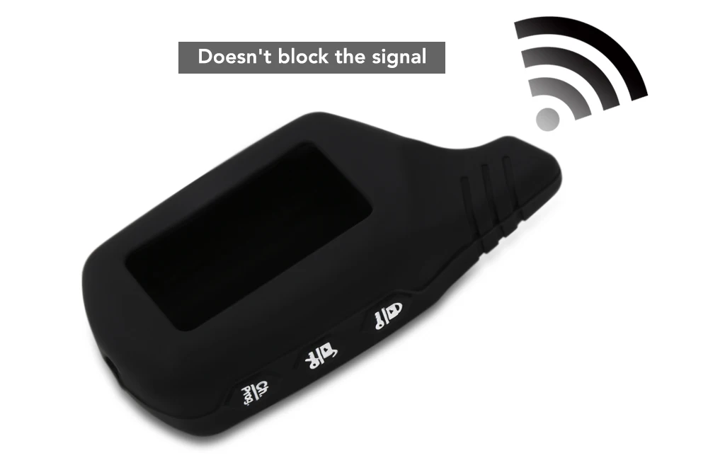 5 шт 3 кнопки прочный браслет из мягкого силикона ключа чехол для Pandora