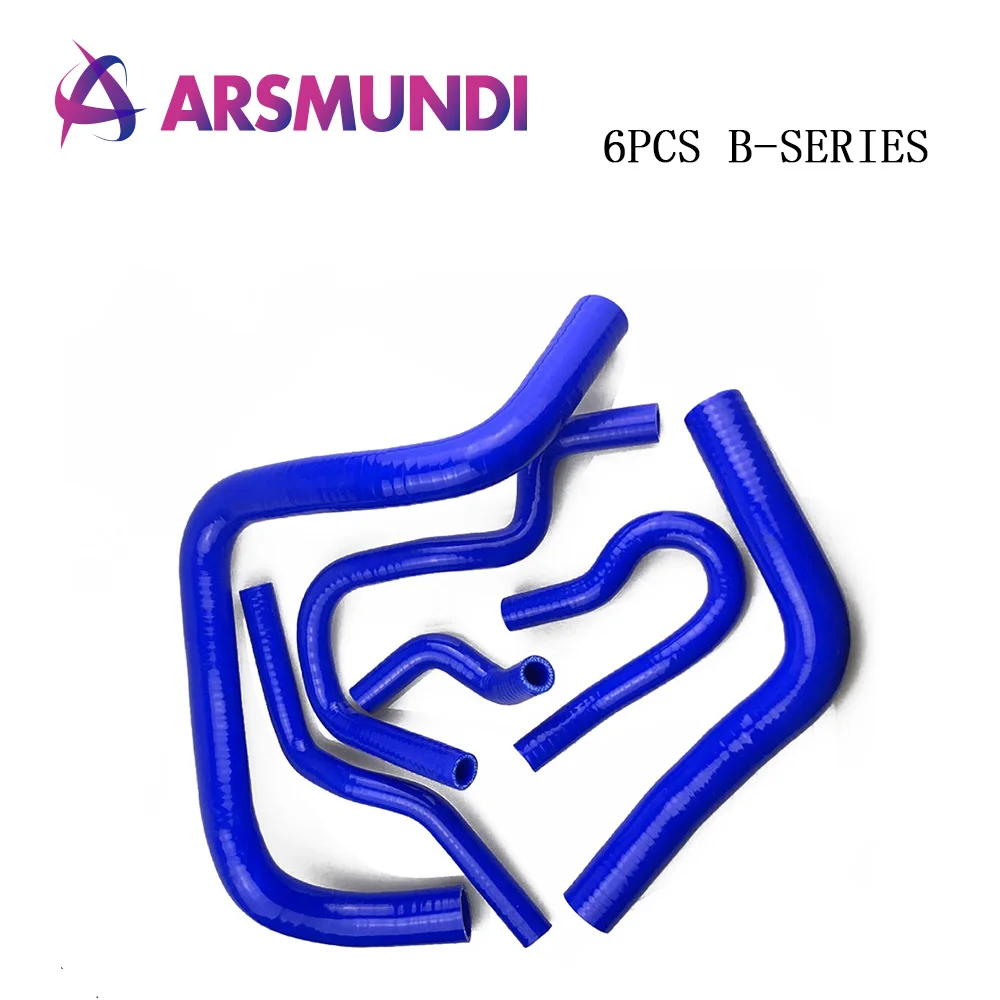 Комплект силиконовых шлангов радиатора для HONDA CIVIC DOHC Type R DC2 EK4/9 B16A/B B18C 6 шт. |