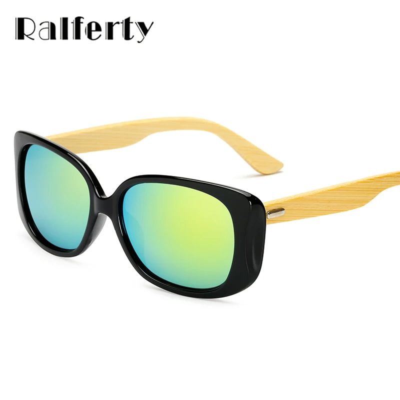 Солнечные очки Ralferty K1533 женские квадратные зеркальные солнечные аксессуары из