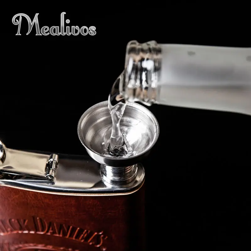 2 шт нержавеющая сталь Воронка наполнитель для большинства бедер фляги Вино