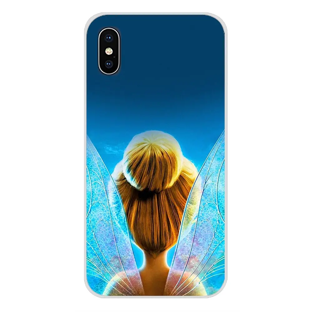 Tinkerbell в ТПУ с принтом &quotТардис (мягкий прозрачный просвечивающийся чехол Чехлы