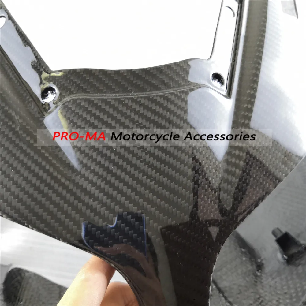 Передний обтекатель мотоцикла из углеродного волокна для Yamaha FZ1 FZ-1 Fazer FZS Twill