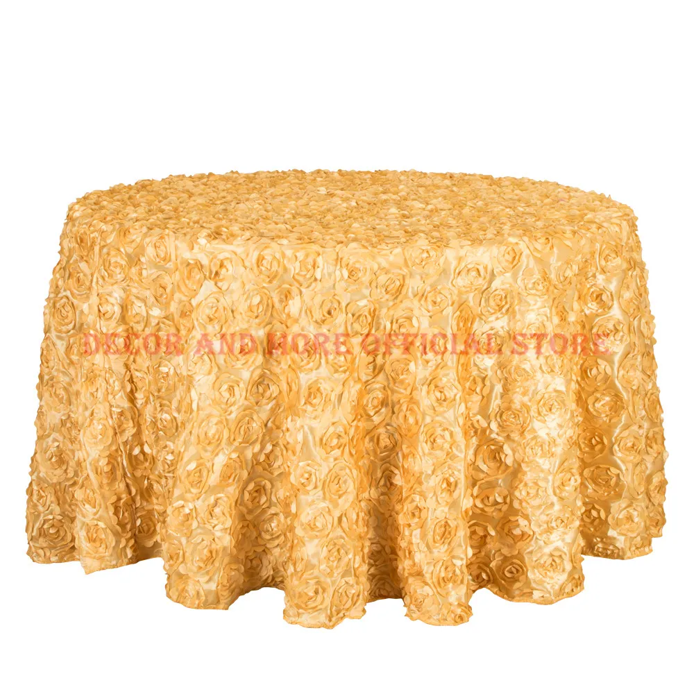 Скатерть круглая квадратная с 3D изображением розетки 10 шт.|table cover|blue table coverwedding round