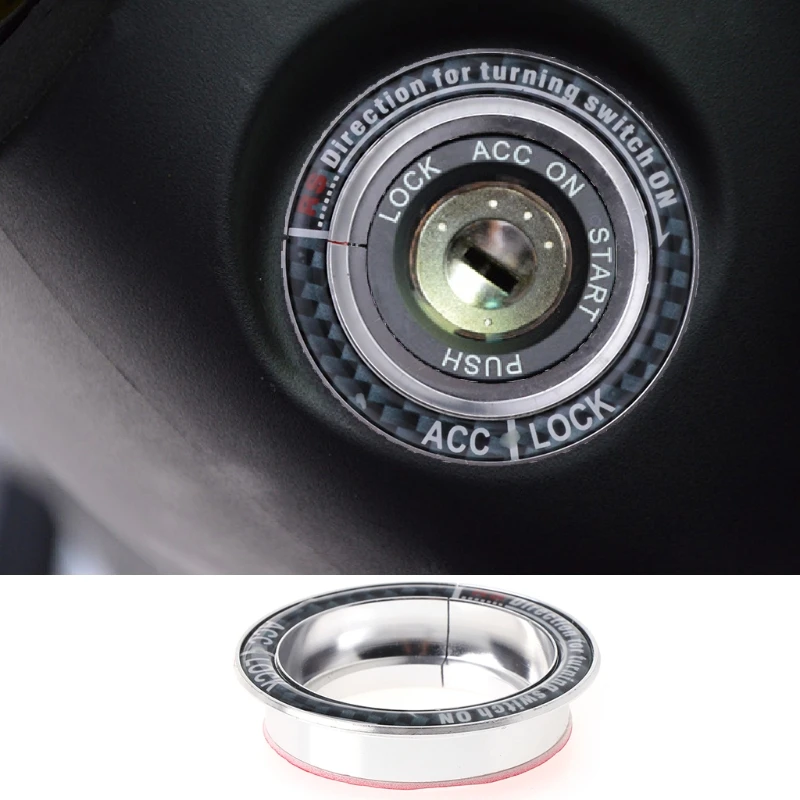 Ignition Key Hole Switch Ring Cover Trim Fit For Ford Focus Escape Kuga Fusion | Rings