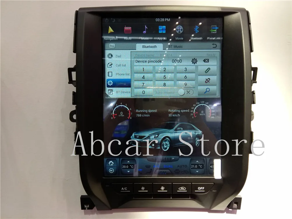 12,1 ''Tesla стиль Android 8,1 автомобильный dvd-плеер gps навигация для Toyota eiz 2010-2013 головное устройство стерео PX6 CARPLAY радио ips