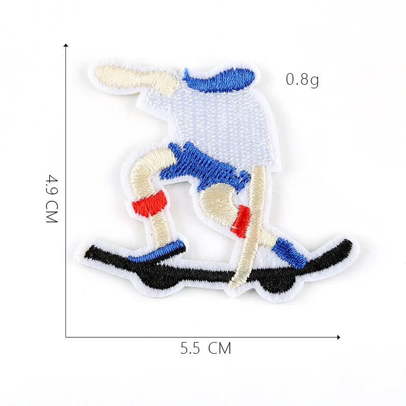 Нашивки для скейтборда спортивные железные нашивки одежды джинсы бейсбольные