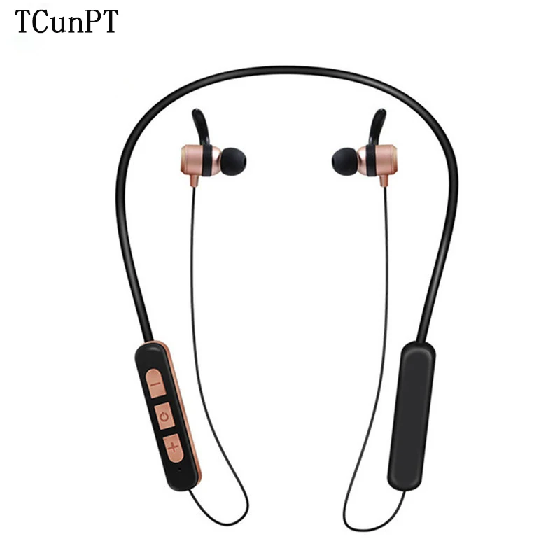 Новые беспроводные наушники TCunPT Bluetooth HIFI гарнитура стерео с микрофоном для Iphone