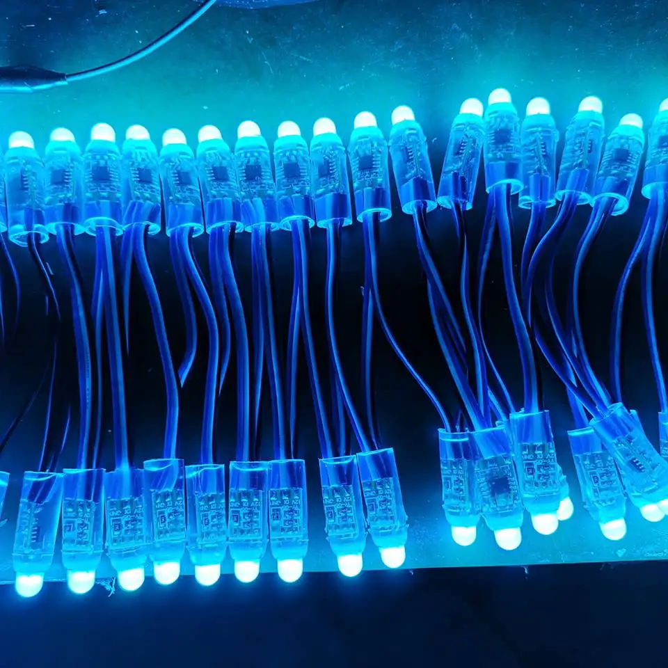 Рождественские огни IP68 Светодиодный дисплей для открытого воздуха модуль 12 мм led