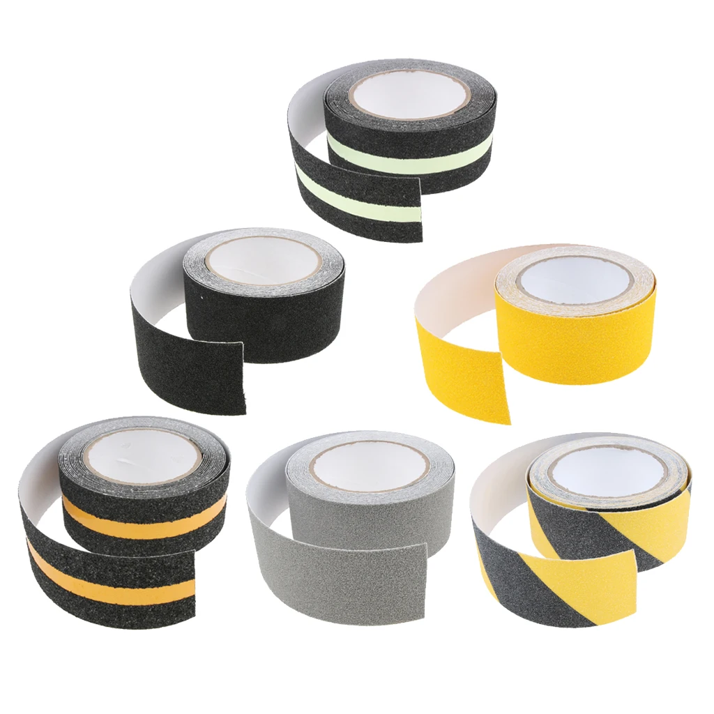 Абразивная клейкая лента противоскользящая защитная ступенчатая ручка для