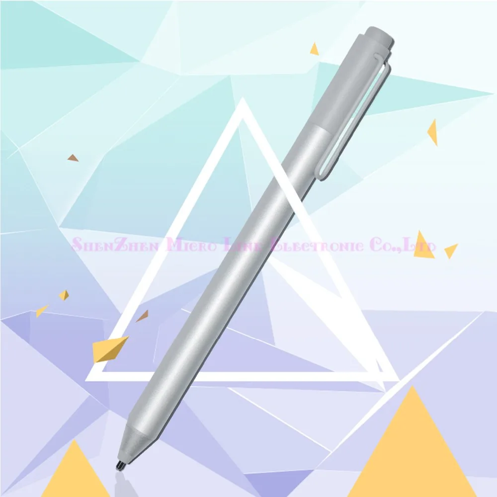 Стилус для microsoft Surface Pro 3 Pro 4 Silver Blutooth емкостной шариковой