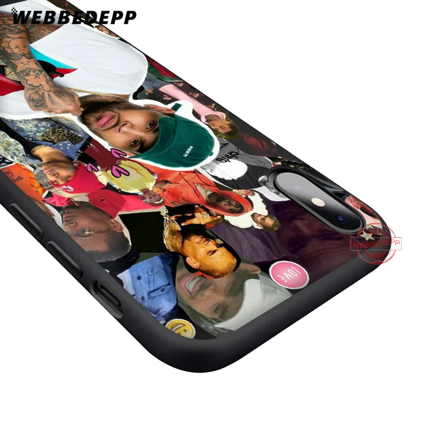 Мягкий силиконовый чехол WEBBEDEPP Chris Brown hih pop для iPhone 8 7 6S 6 Plus 11 Pro XS Max XR X 5 5S SE |