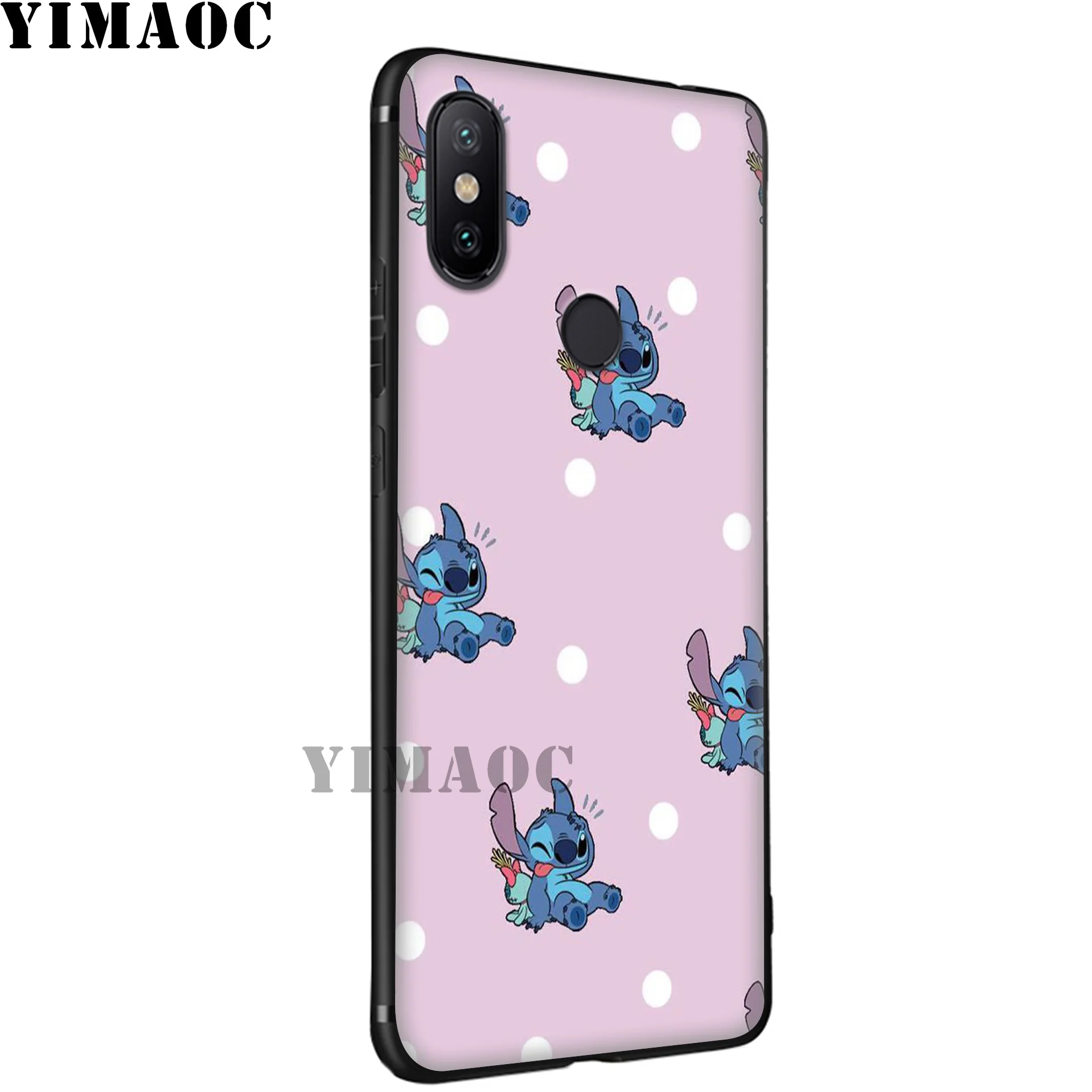 Yimaoc с рисунком из мультфильма Лило Стич Мягкий силиконовый чехол для Xiaomi Redmi 7A Note 7